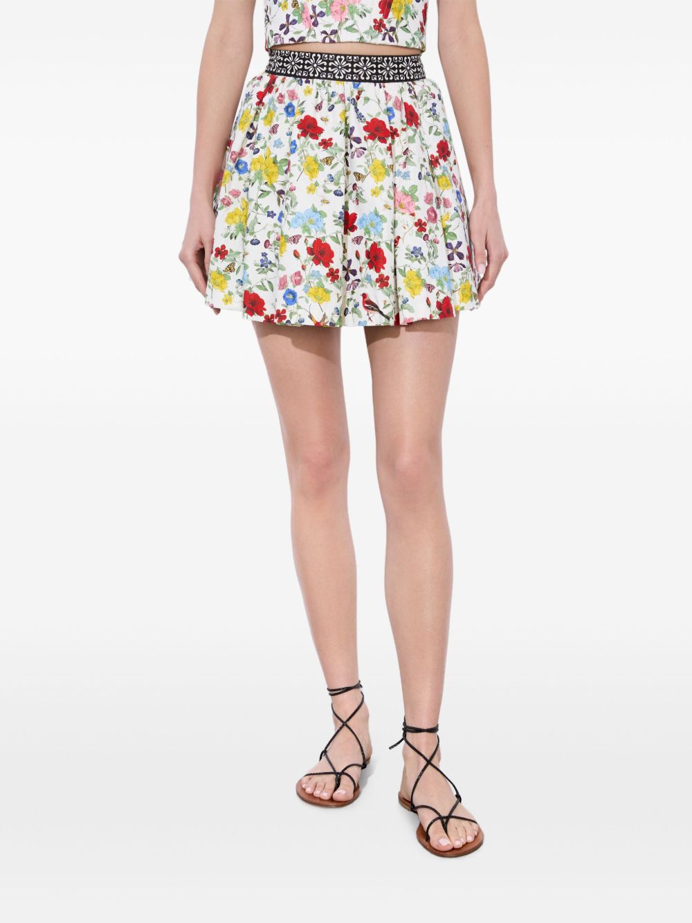 Alice + Olivia Skirts Multicolour Linen/flax