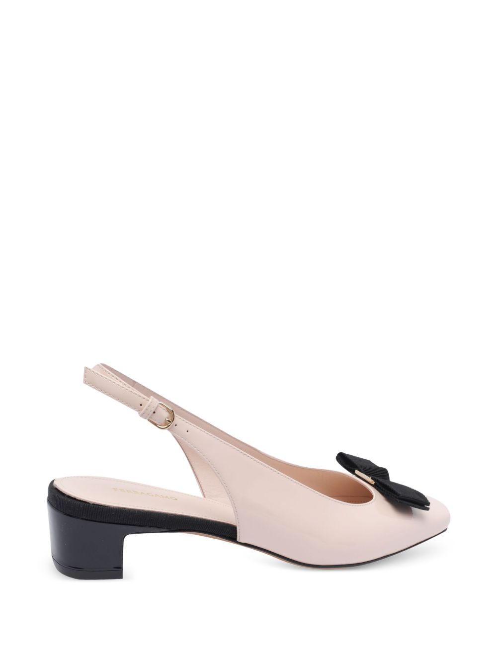Ferragamo With Heel Black