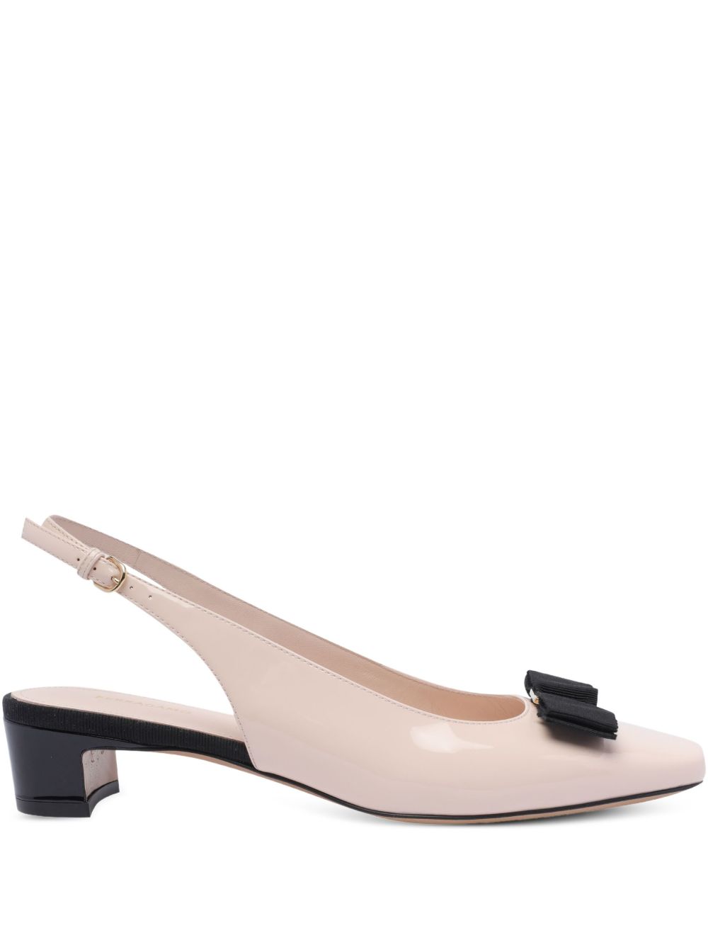 Ferragamo With Heel Black