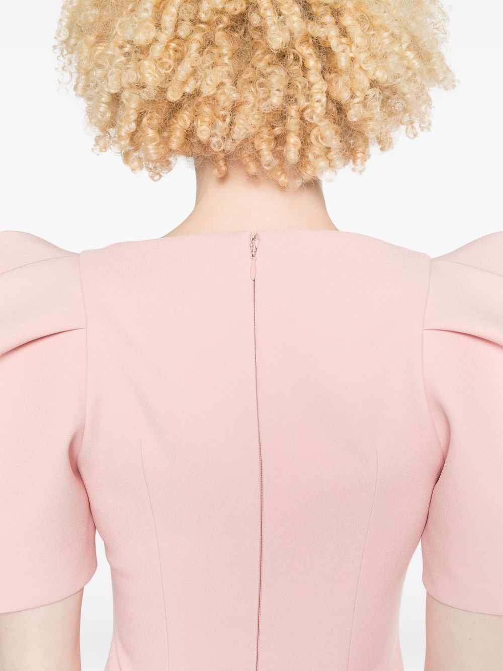 Solace London Dresses Pink Polyester