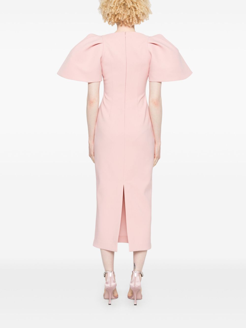 Solace London Dresses Pink Polyester