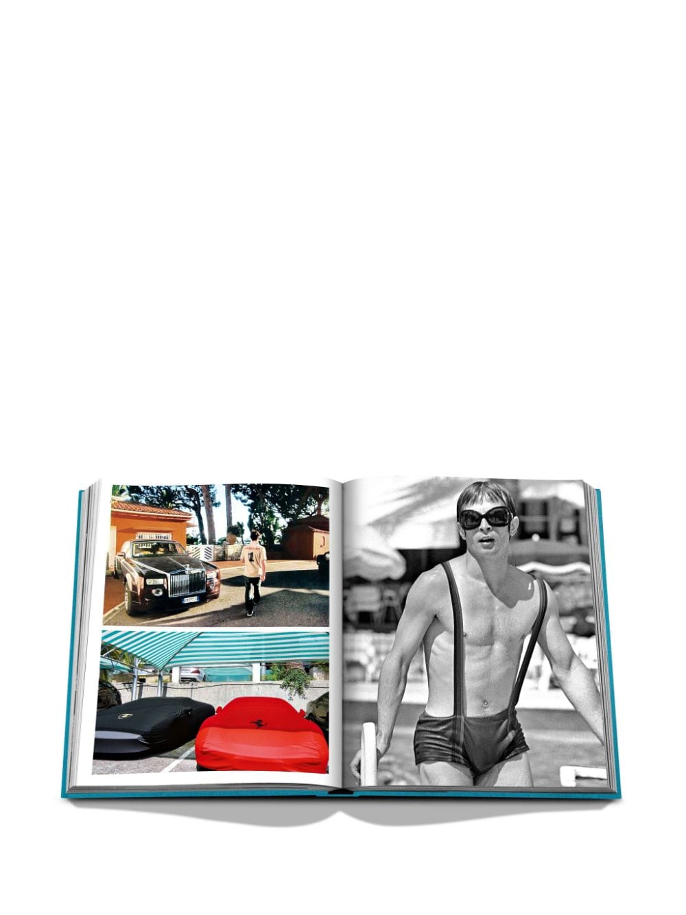 ASSOULINE Living Clear Blue Outer: Silk
