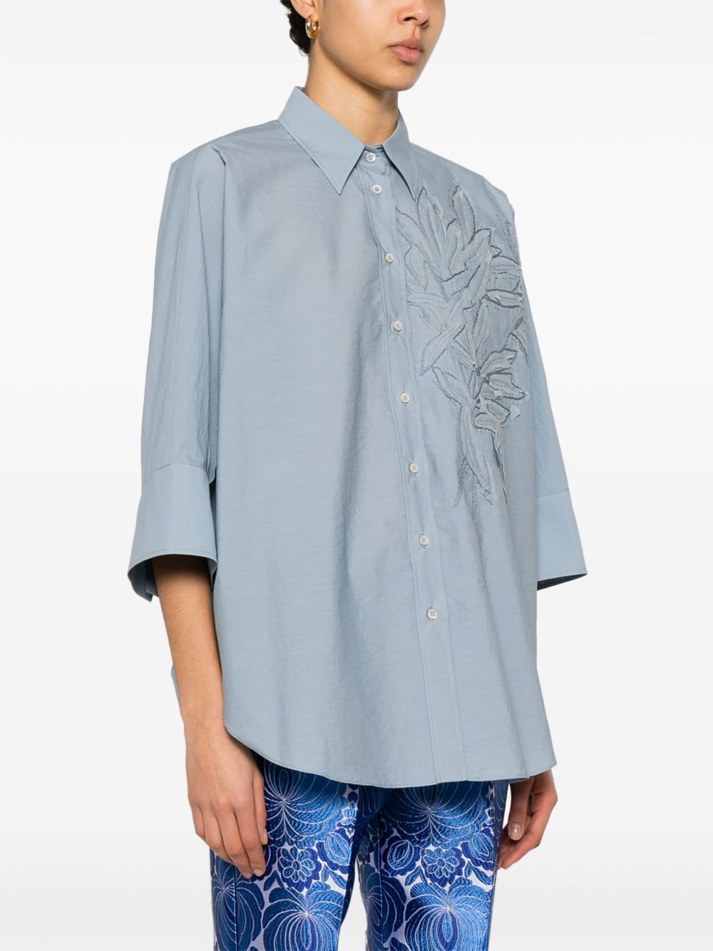 Brunello Cucinelli Shirts Grigio Cotton Polyamide