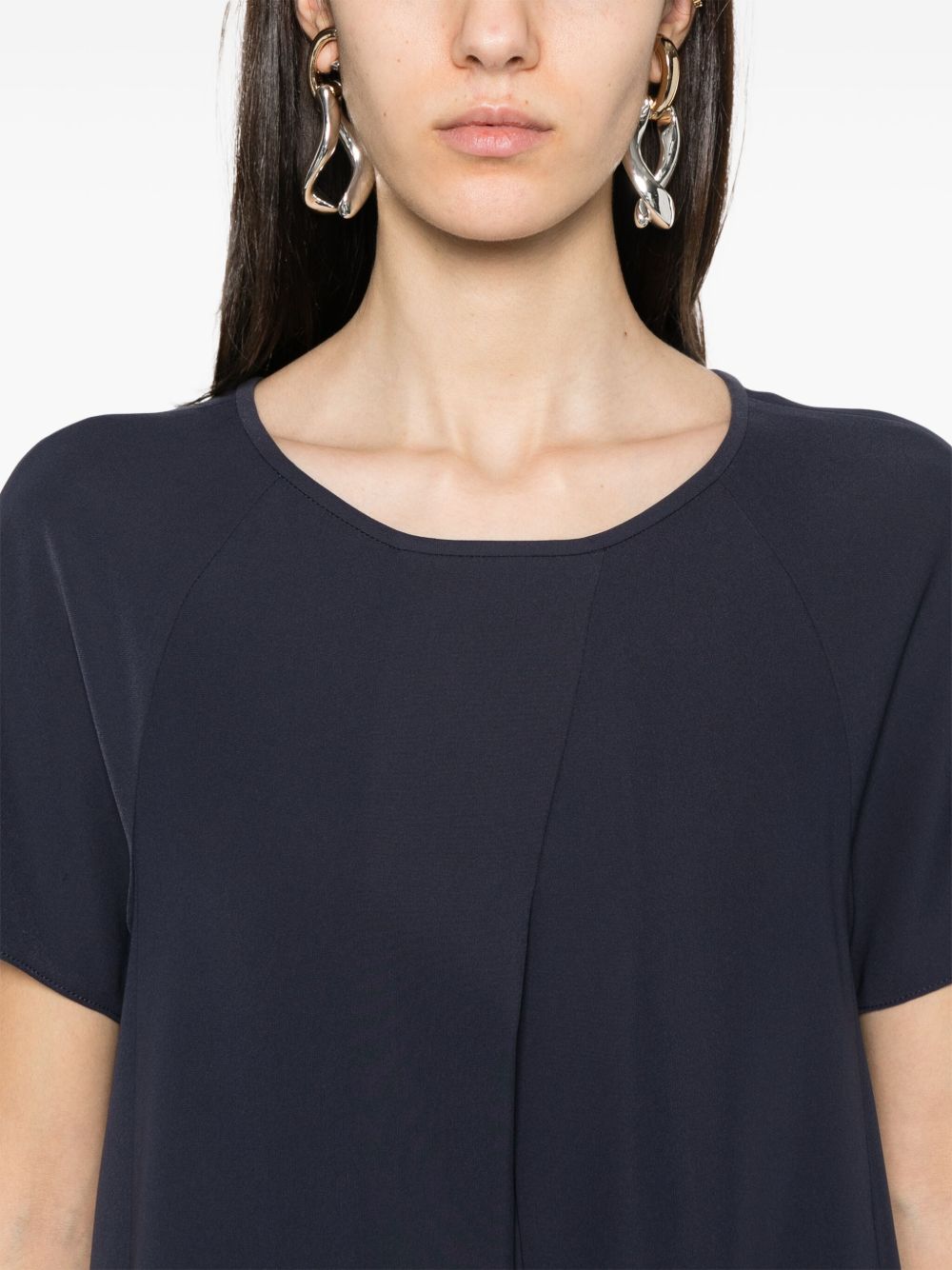 Emporio Armani Dresses Blu Polyester