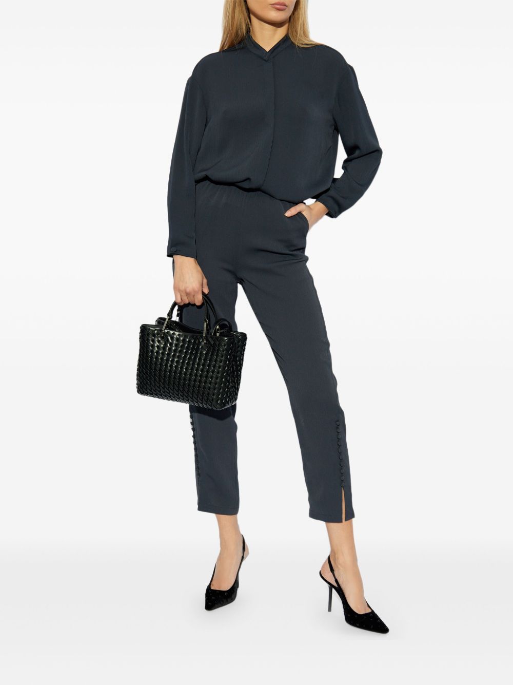 Emporio Armani Trousers Blu Polyester