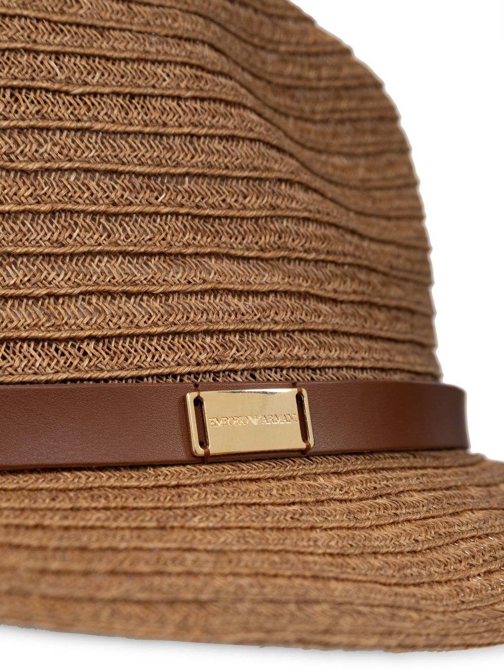 Emporio Armani Hats Cuoio Straw