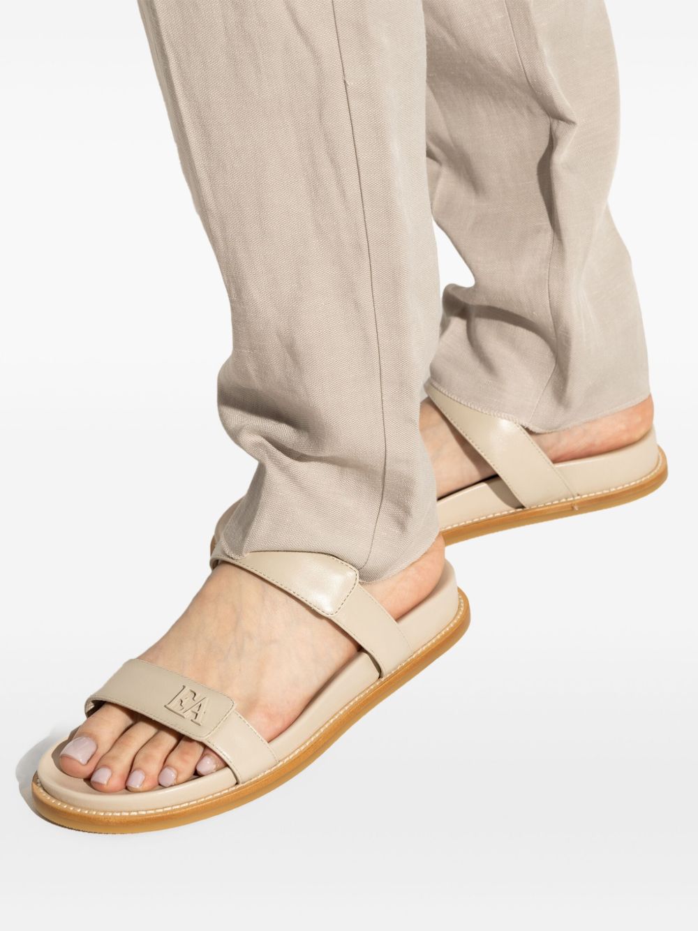 Emporio Armani Exclusive Sandals Beige