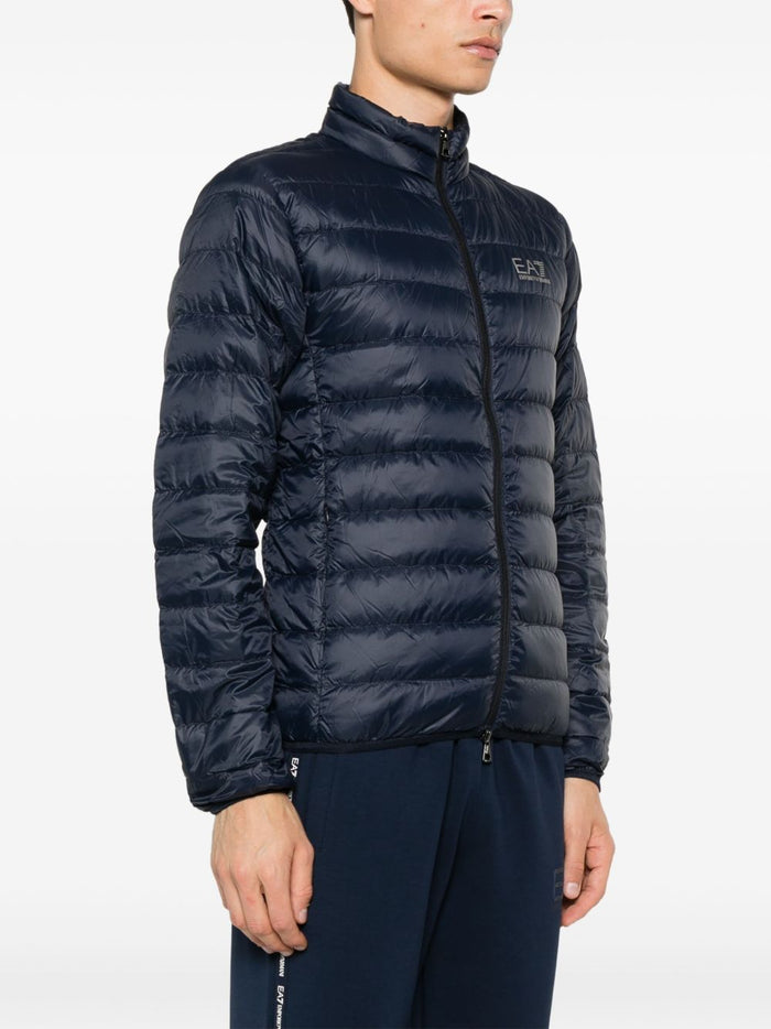 Ea7 Coats Blu Lining: Polyamide