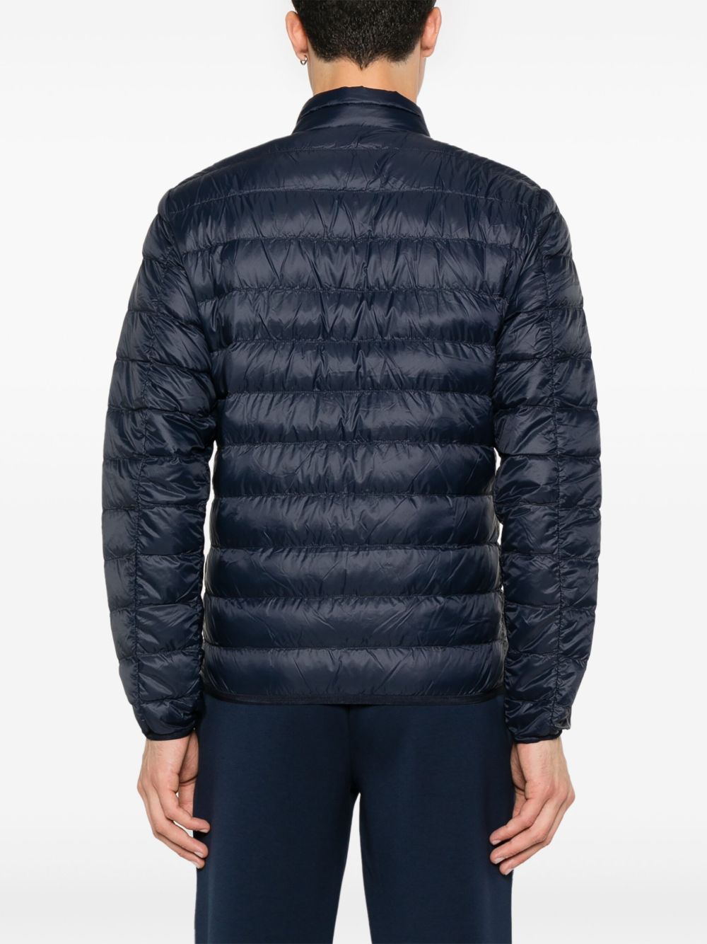 Ea7 Coats Blu Lining: Polyamide