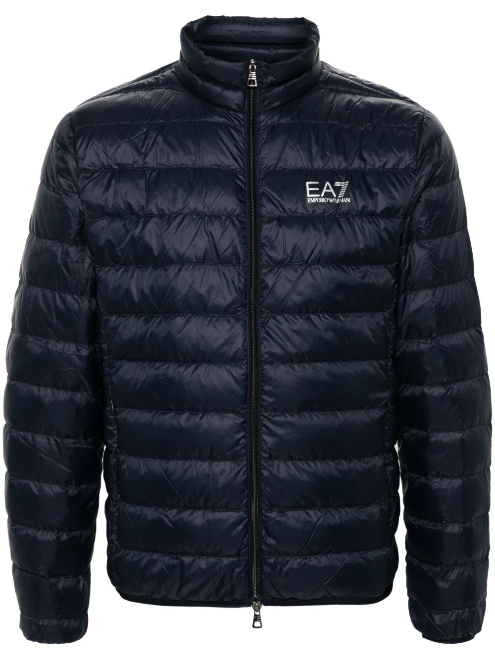 Ea7 Coats Blu Lining: Polyamide