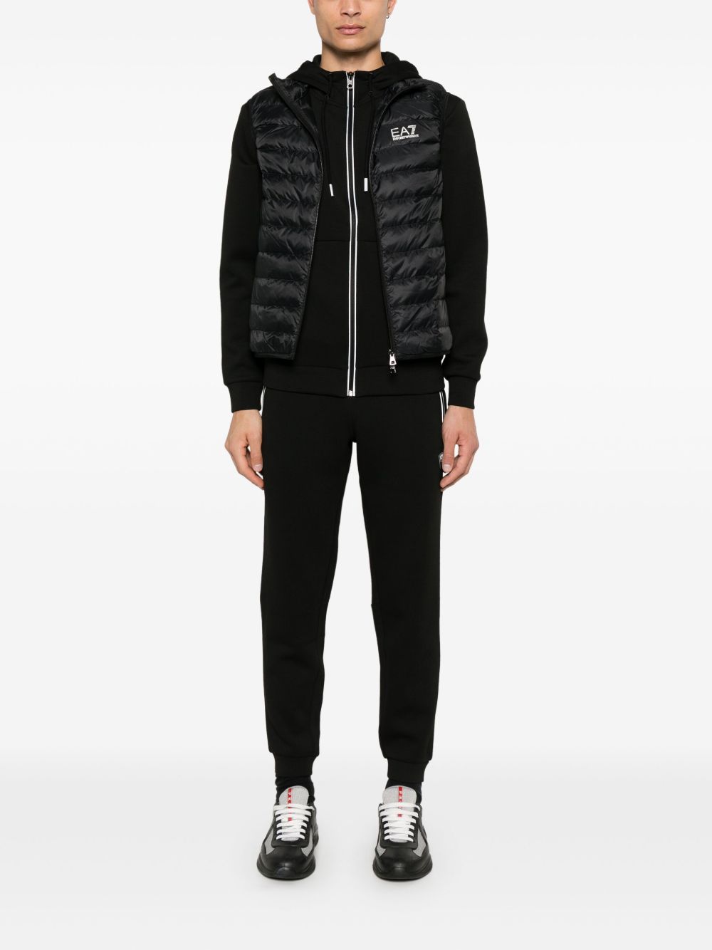 Ea7 Jackets Nero