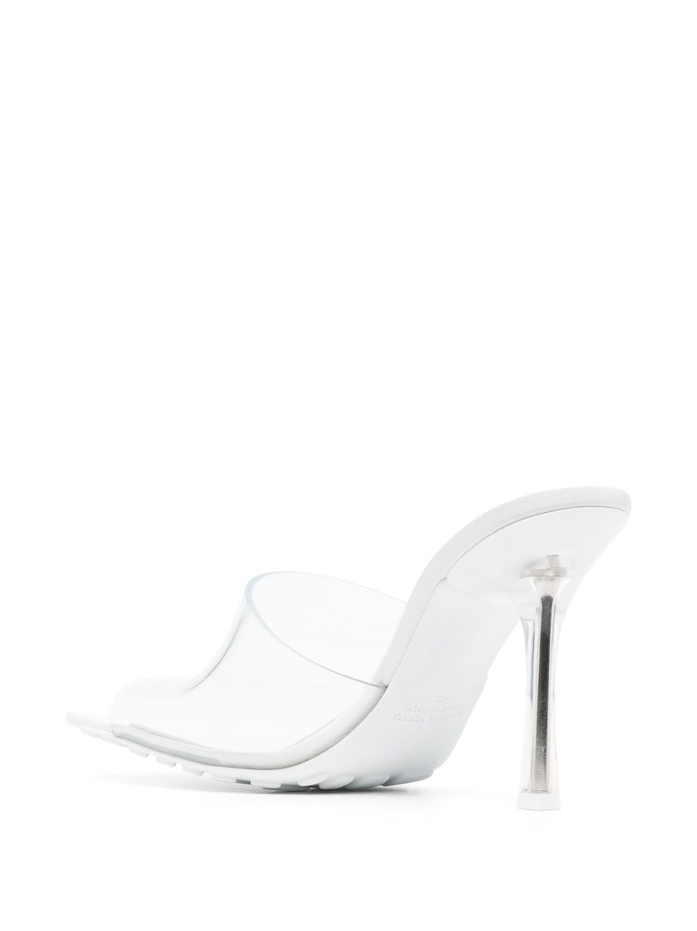 Bottega Veneta Sandals Grey Upper: Rubber