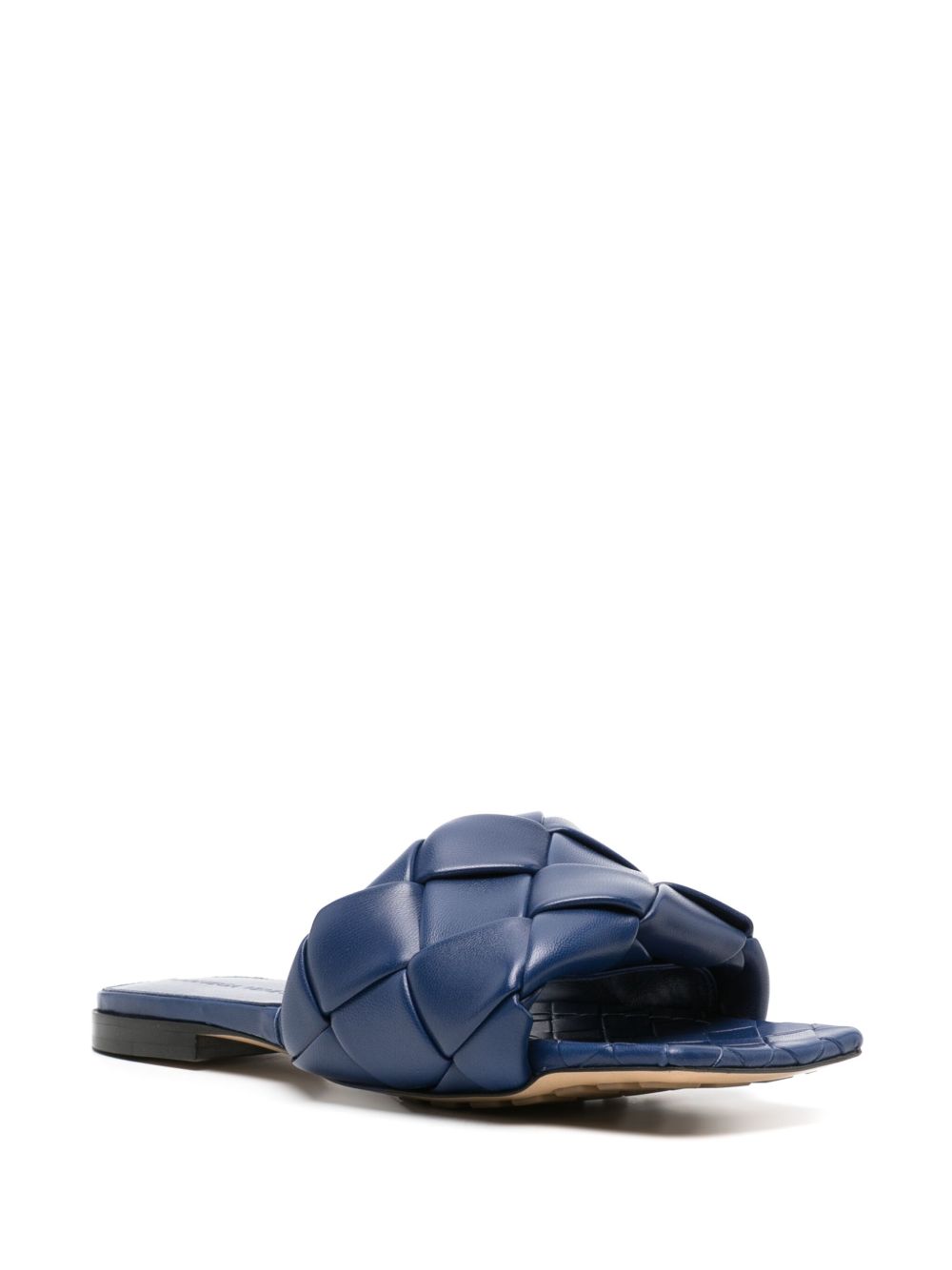 Bottega Veneta Sandals Blue Upper: Lambskin