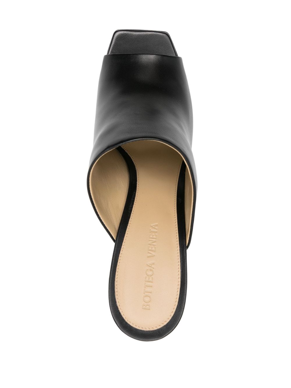 Bottega Veneta Sandals Black Upper: Lambskin