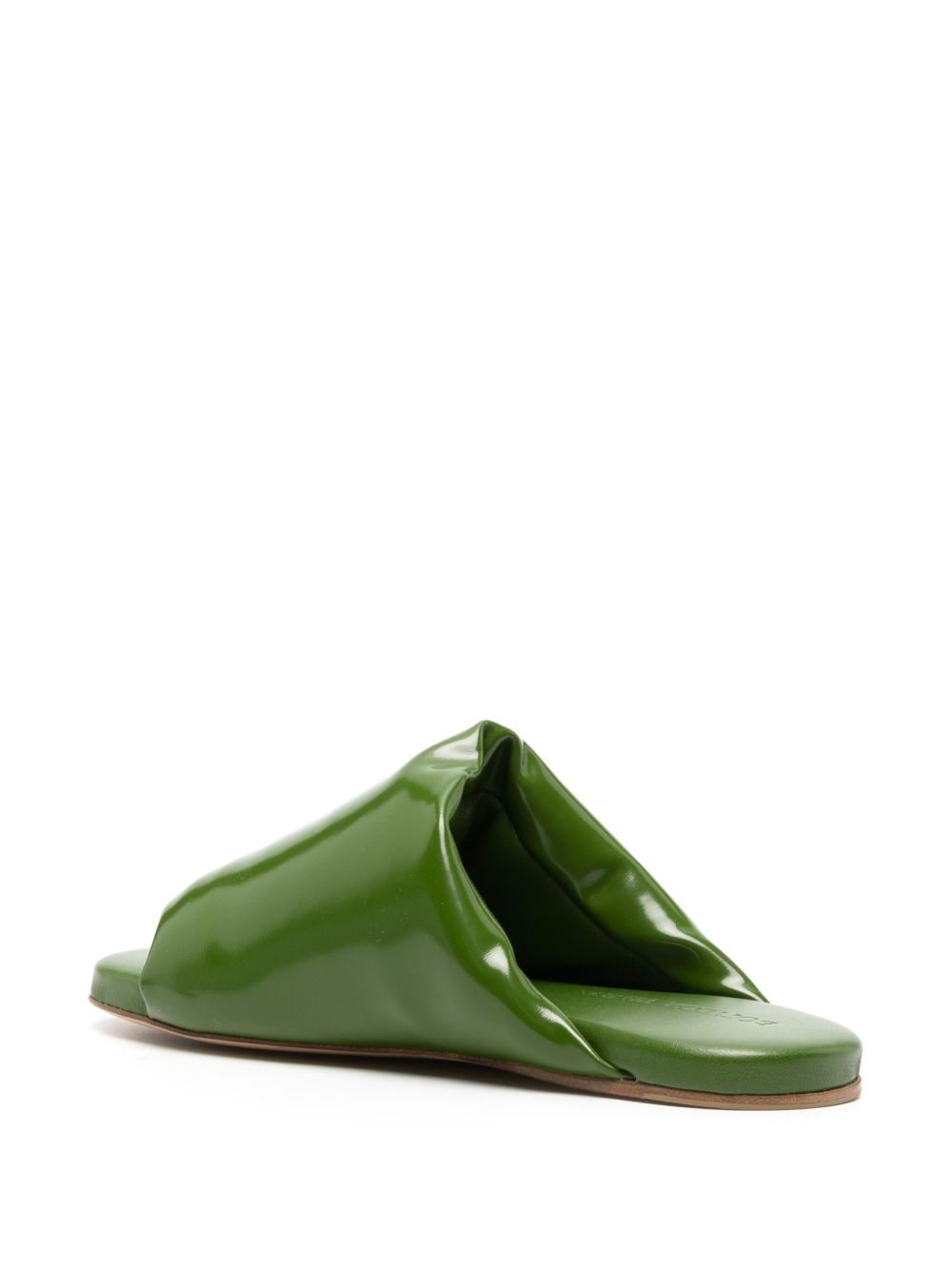 Bottega Veneta Sandals Green Upper: Lambskin