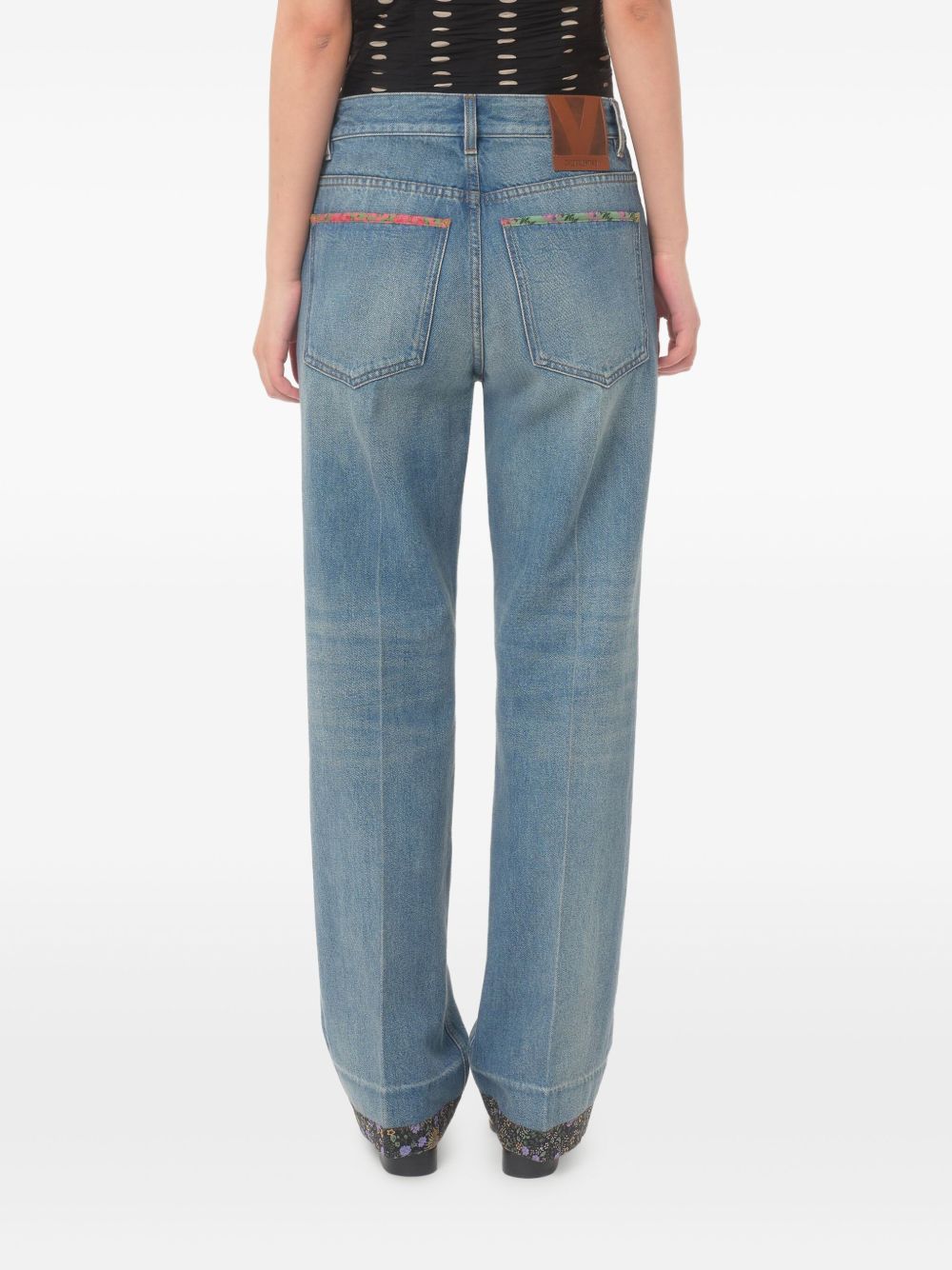 Valentino Jeans Blue Cotton