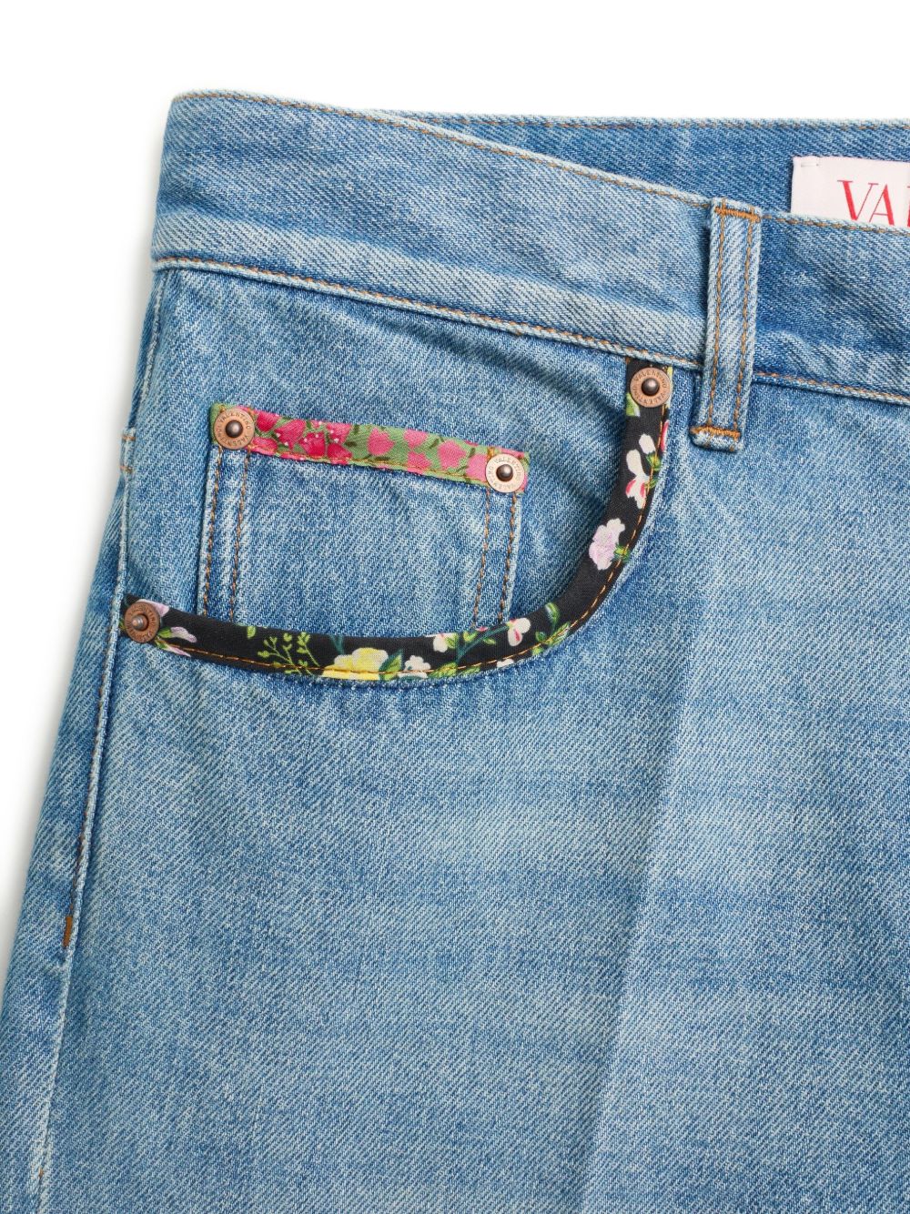 Valentino Jeans Blue Cotton