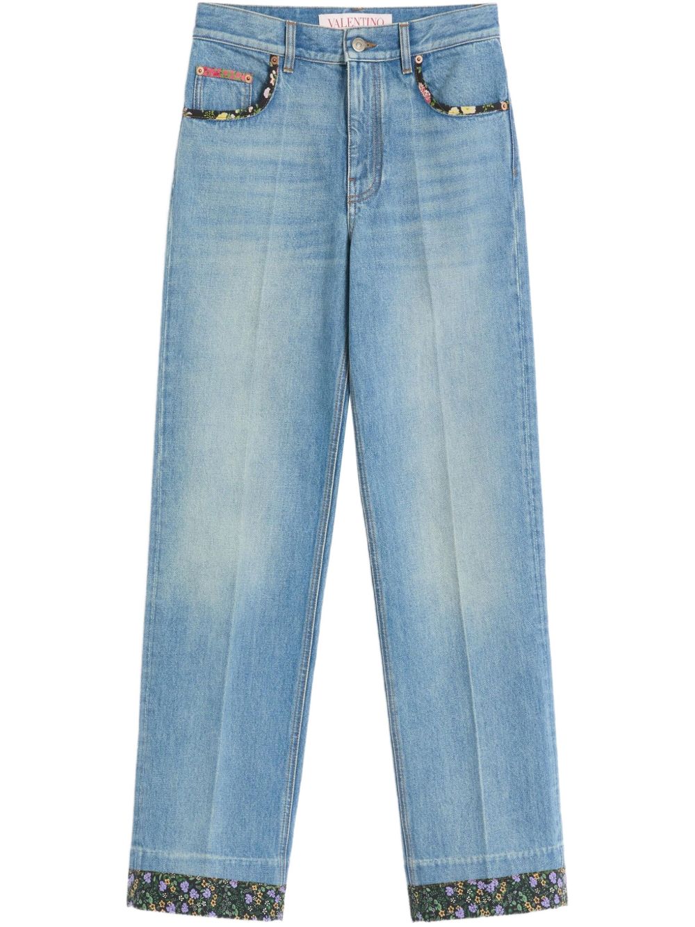 Valentino Jeans Blue Cotton