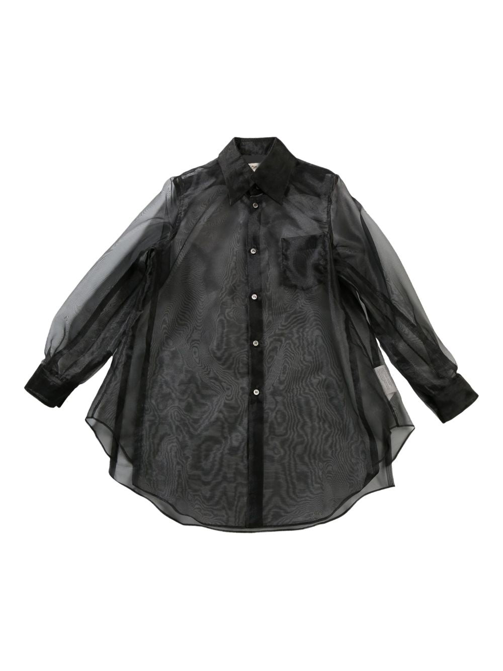 Comme Des Garcons Shirts Black Polyester