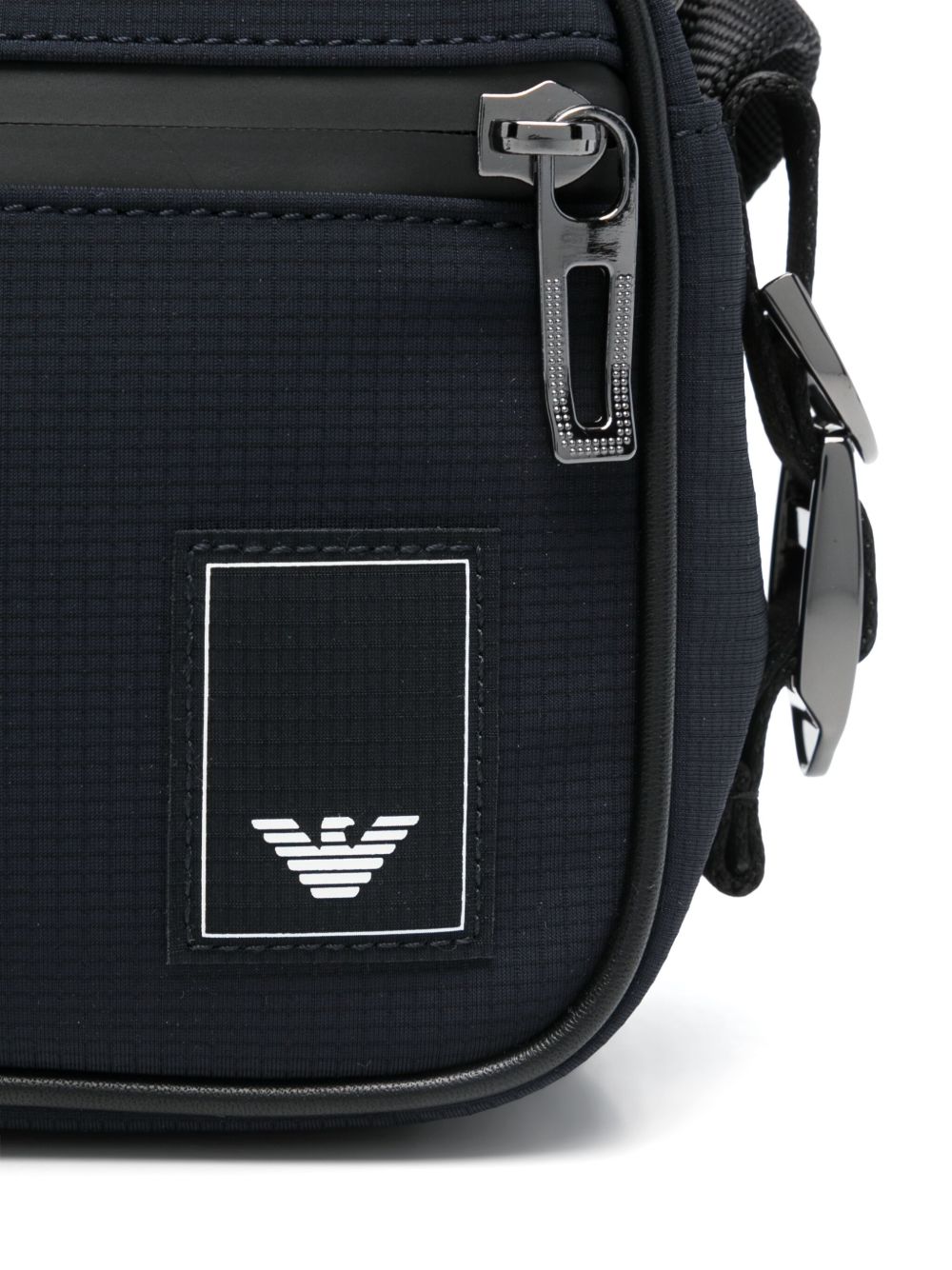 Emporio Armani Capsule Wallets Blu Polyamide Elastane