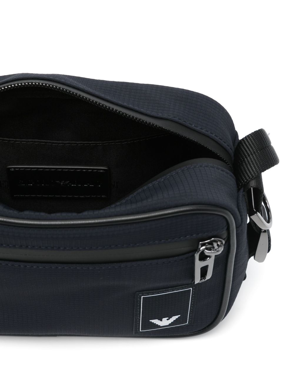Emporio Armani Capsule Wallets Blu Polyamide Elastane