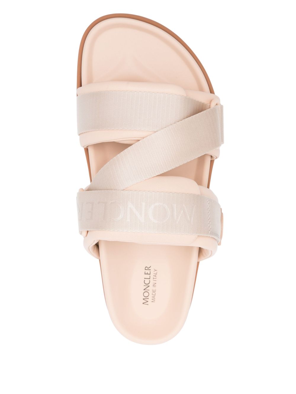 Moncler Sandals Pink Outer: Fabric
