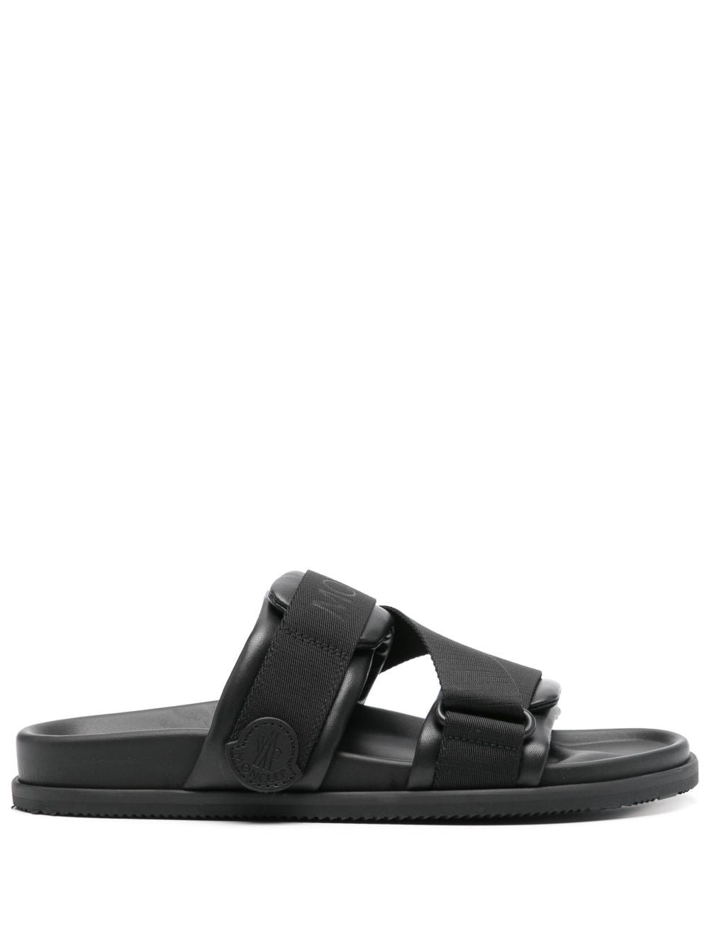 Moncler Sandals Black Outer: Fabric