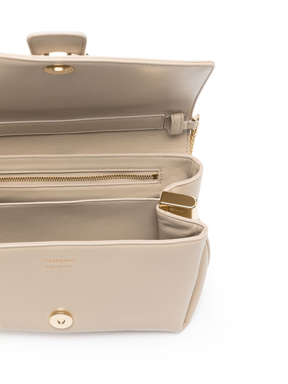 Ferragamo Bags Grey Calf Leather