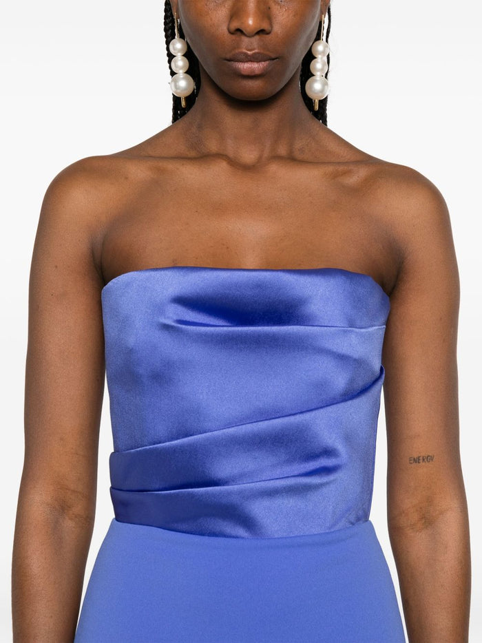 Solace London Dresses Blue Polyester