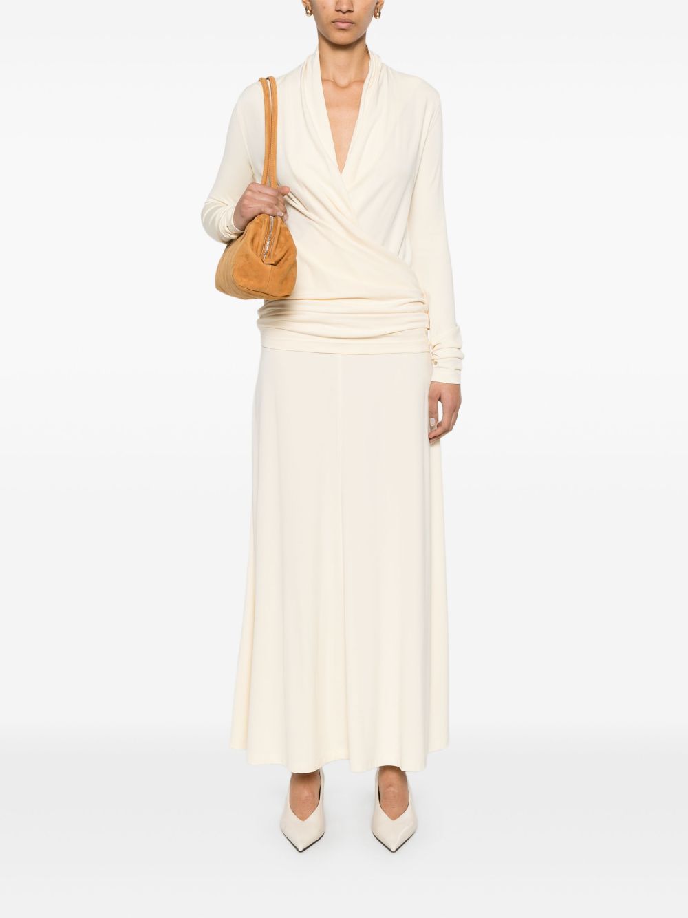 Toteme Main Skirts Beige Viscose