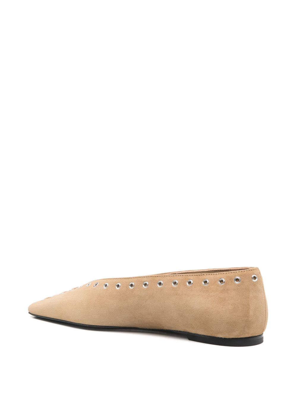 Toteme Main Flat Shoes Beige