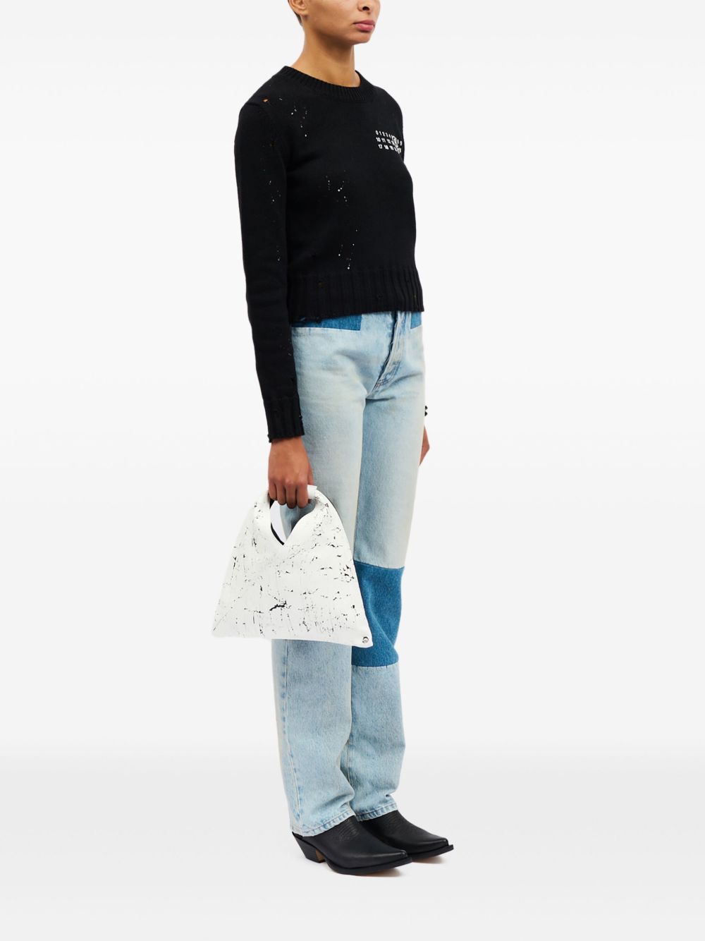 Mm6 Maison Margiela Bags White Outer: Calf Leather
