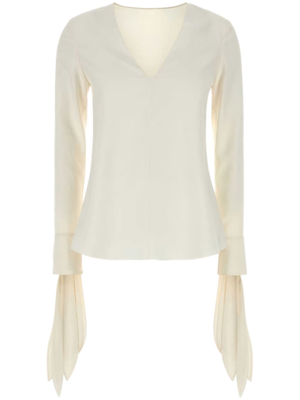 Givenchy Top White Silk