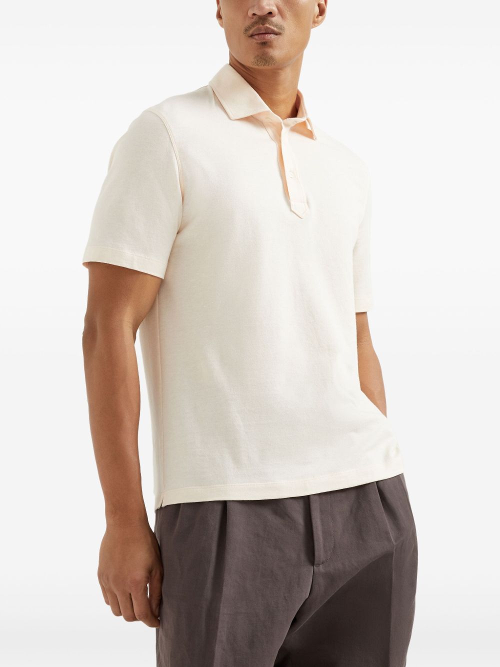 Brunello Cucinelli T-Shirts And Polos Arancio Cotton