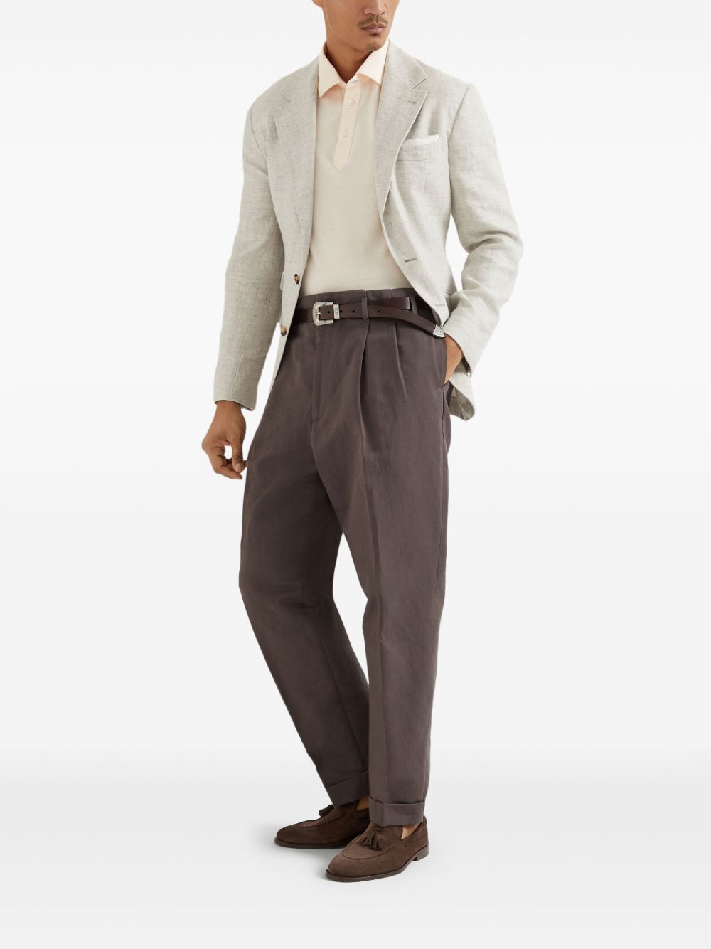 Brunello Cucinelli T-Shirts And Polos Arancio Cotton