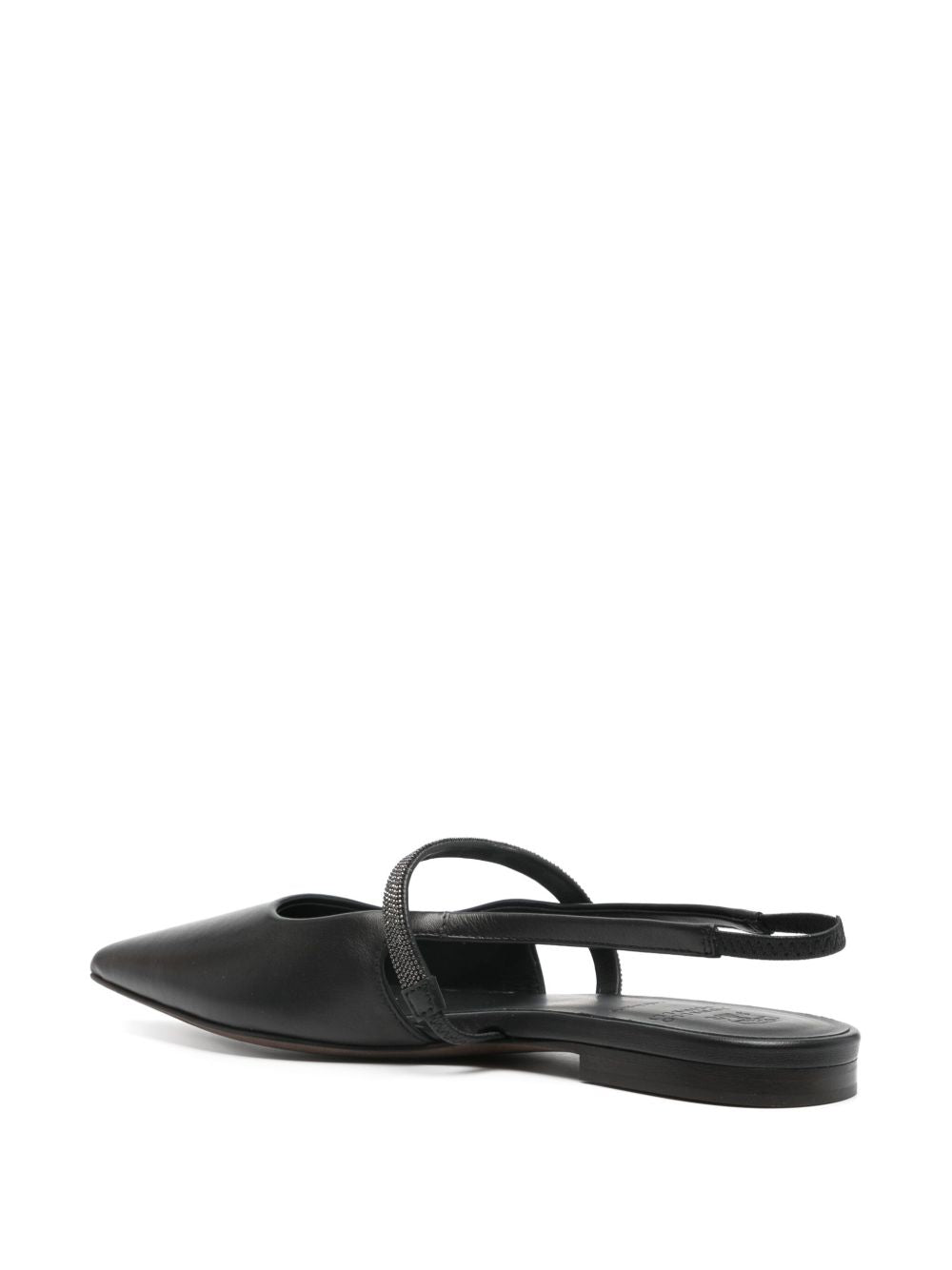 Brunello Cucinelli With Heel Nero Sole: Calf Leather