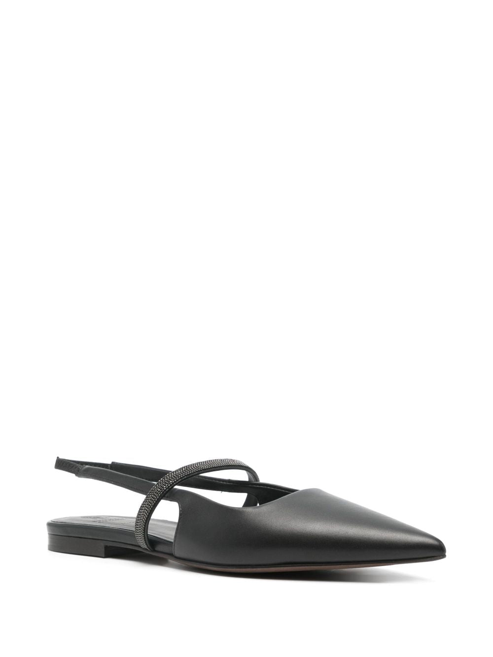 Brunello Cucinelli With Heel Nero Sole: Calf Leather