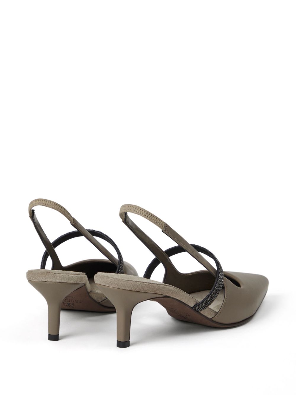 Brunello Cucinelli With Heel Grigio Outer: Leather