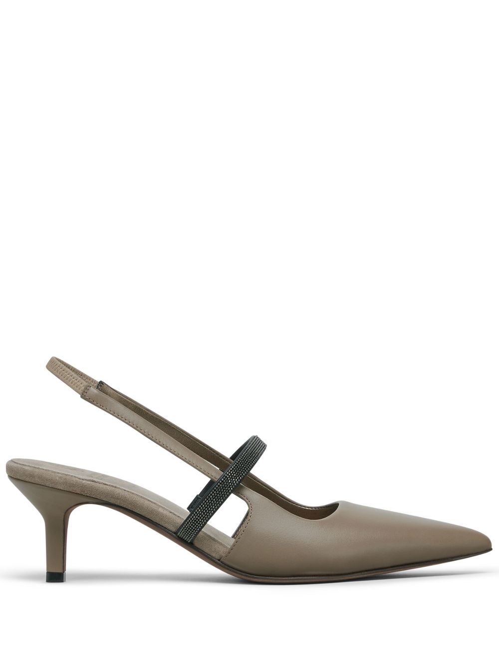 Brunello Cucinelli With Heel Grigio Outer: Leather