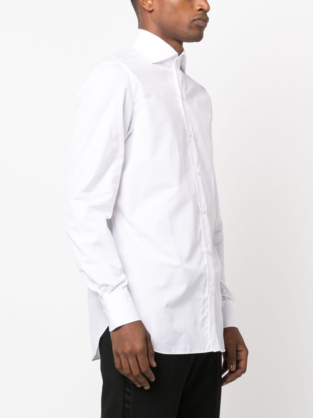 Finamore 1925 Napoli Shirts White Cotton