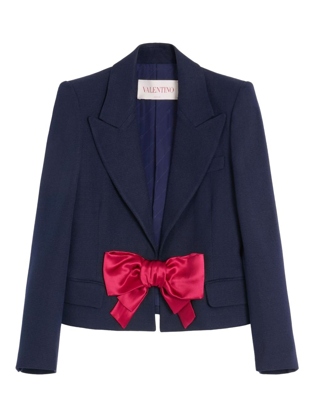 Valentino Jackets Blue Lining: Acetate