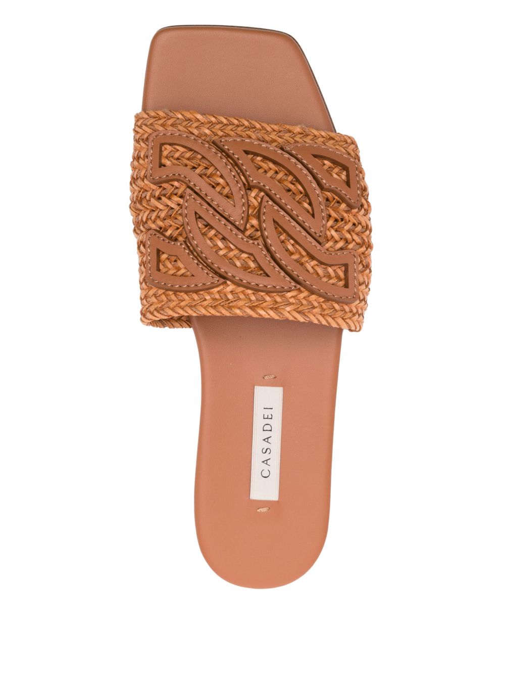 Casadei Sandals Leather Brown Outer: Calf