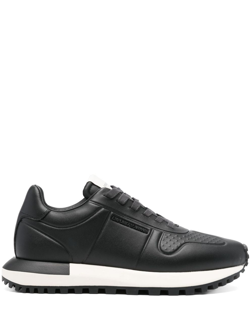 Emporio Armani Sneakers Nero Outer: Calf Leather