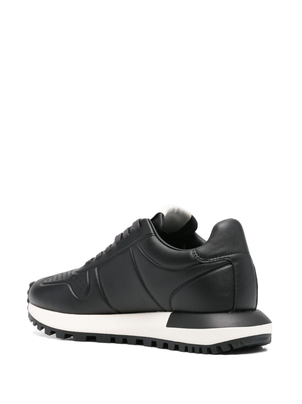 Emporio Armani Sneakers Nero Outer: Calf Leather