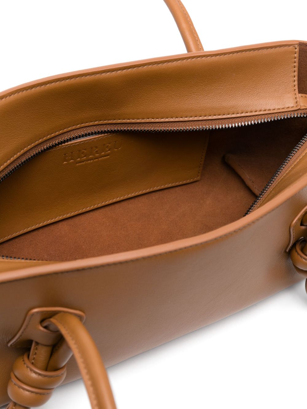 Hereu Bags Leather Brown Outer