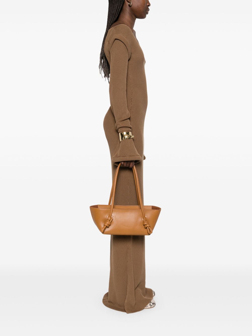 Hereu Bags Leather Brown Outer