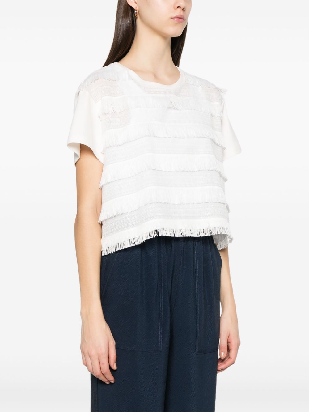 Emporio Armani T-Shirts And Polos Bianco Cotton