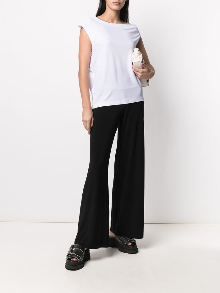 Norma Kamali Trousers Black Polyester