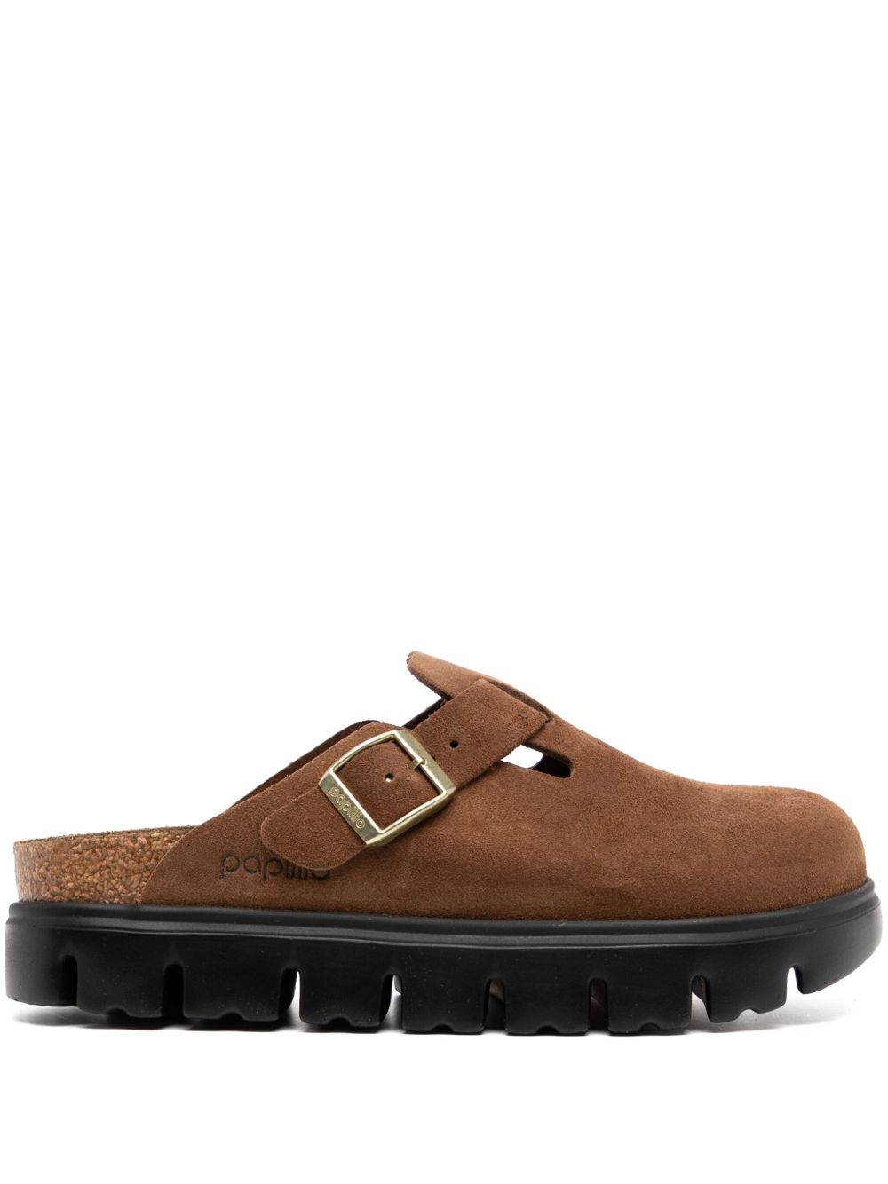 Birkenstock Sandals Brown Calf Leather