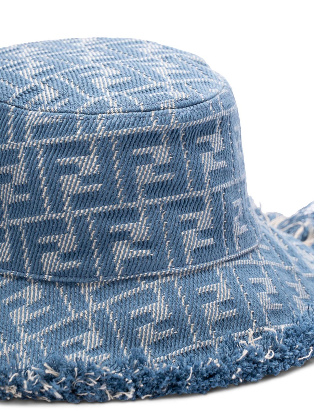 Fendi Hats Blue Cotton